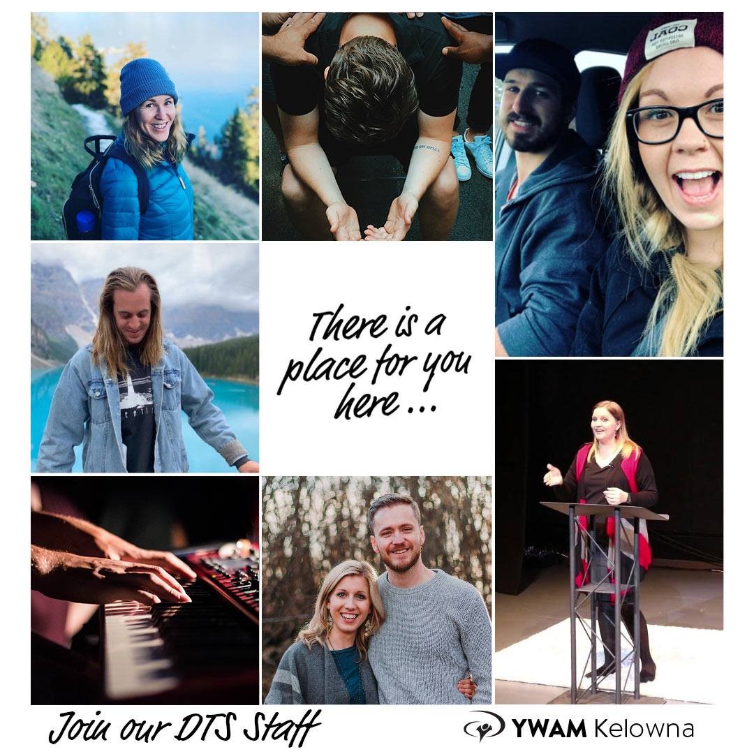 Come inspire and lead the next wave of YWAMers at YWAM Kelowna. Staff a DTS. We have a place for you here, where you can be effective, fruitful and challenged to be all you feel God calling you to. Contact our DTS Leader, Kristen Michael: kristen.michiel@ywamkelowna.org @kteeple33 .
.
.
.