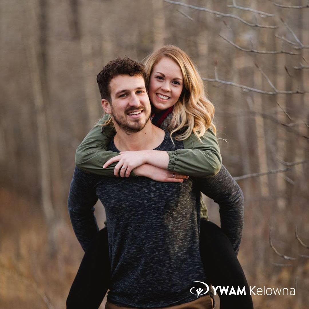 Meet Dayne and Jamie Klassen- Burning Lights DTS Staff.  Dayne finds adventure wherever he goes, especially when it comes to hiking to waterfalls or shredding down the snowy mountainside. He first discovered true freedom in Christ in 2012 on a DTS on the sunny coast of Australia. Since his DTS, he’s pursued his love for carpentry, becoming a journeyman in the trade and entering into the business realm. He is passionate about discipling people in Christ while giving them practical tools for helping others. He loves to relax on peaceful mornings over a cup of coffee with Jamie. 
Jamie’s passion is to create a connection with people over a good cup of coffee or anything to do with food. In 2011, Jamie encountered the transformational Father heart of God on a DTS in Kona and furthered her biblical studies at Briercrest College and Seminary. There, the Lord stirred her fire for helping the voiceless discover their authority in Christ. 
The Klassens were married in 2017 and have always carried a desire to be part of YWAM again. They moved to Kelowna from the prairies in 2018, where the dream soon became a reality as they were connected to others who felt the same calling. They are excited to see how God is going to move in this new season of YWAM!
http://ywamkelowna.org/our-staff-volunteers
.
.
.
.