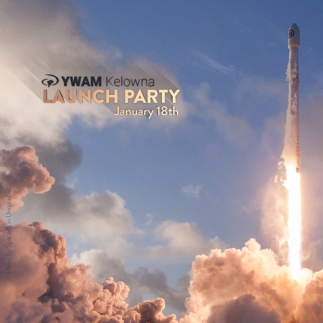 We are so excited to officially launch YWAM Kelowna and we want to celebrate with you!
We welcome all fellow YWAMers and friends of YWAM!
Come celebrate with us! Enjoy some snacks, worship, and meet the YWAM Kelowna team, our commending base leaders from Mendocino, some of our local YWAM Elders and possibly other YWAM Canada leaders.
Please let all those who love YWAM, and love Kelowna know. We want to be sure we’re ready for you all so please register via Facebook event or email info@ywamkelowna.org. facebook.com/events/531899120991507
Event Location: Okanagan Mission Hall 4409 Lakeshore Road, Kelowna, BC
.
.
.