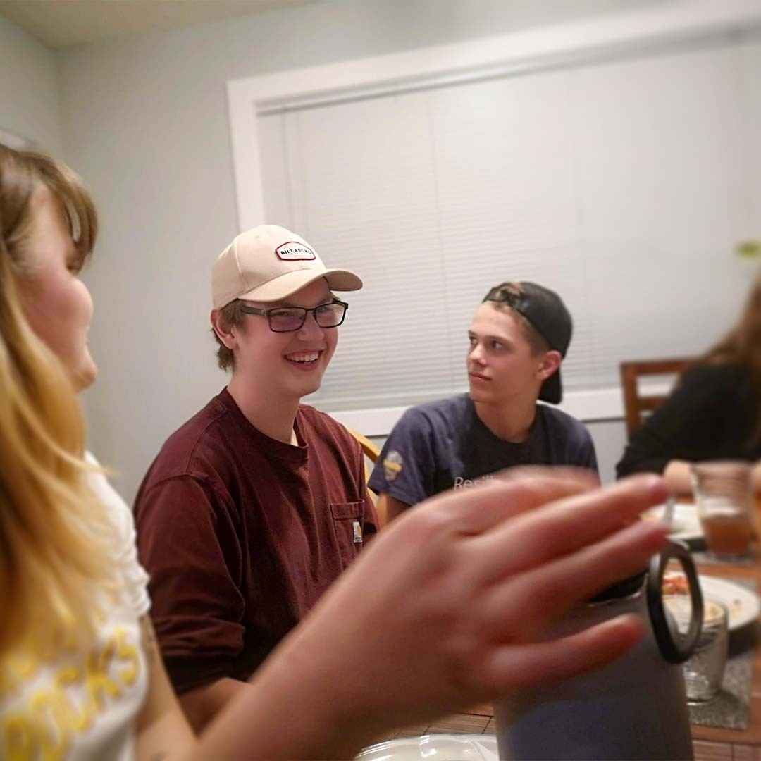 We love to laugh. Funny, smart, and curious, Josh joined our discipleship house in September this year. What a joy it has been to experience God with Josh as we do community together. In this picture, you can see Josiah from YWAM Oliver who join us this week as part of their missions trip. You can meet them and our community this Sunday at Newlife Church when we host the morning service. And again later Sunday afternoon, we are doing "Drive-Thru-Prayer" in the Newlife Church lot.
.
.
.
.
.