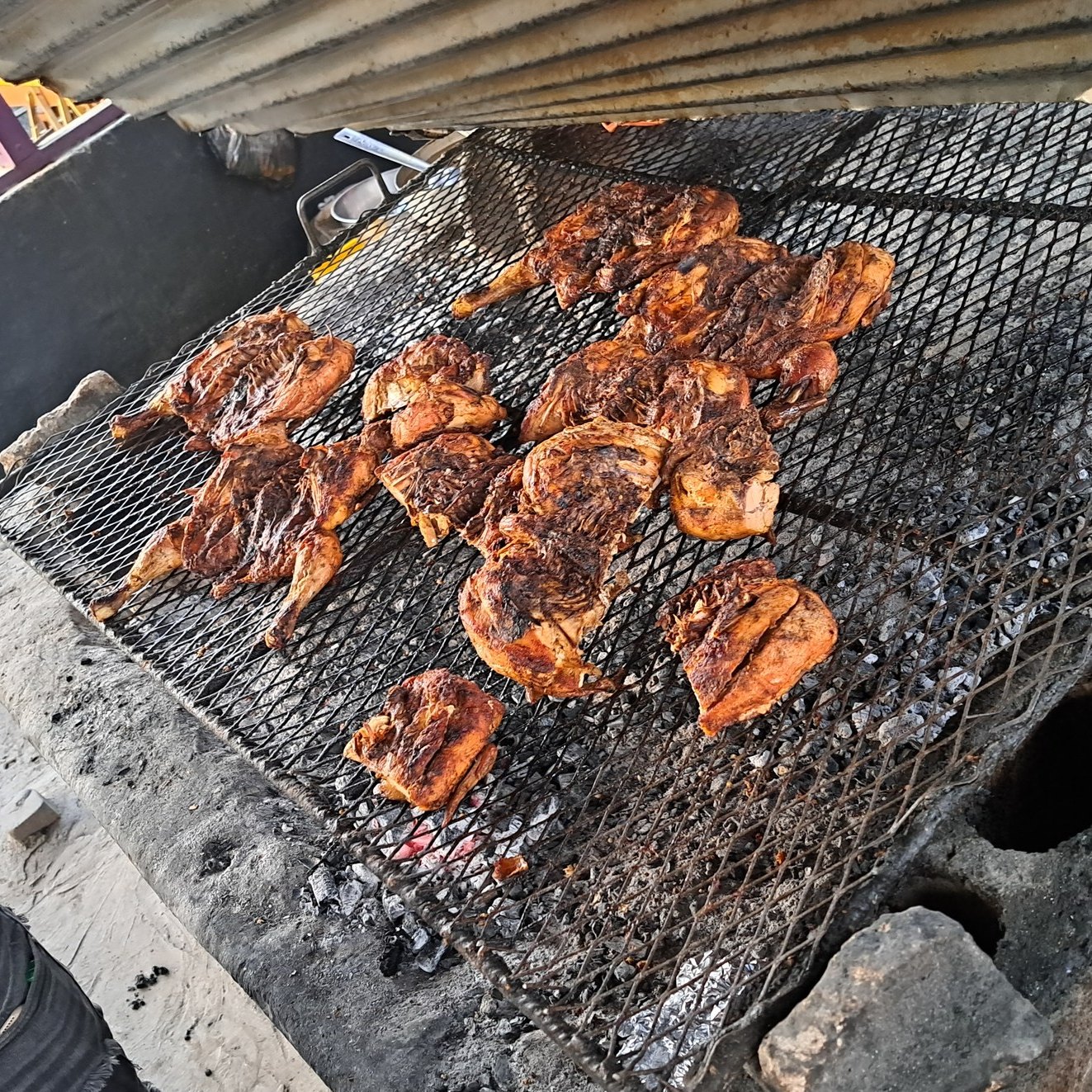 Try Jamaican Jerk Chicken this summer! Honestly, amazing. You can get the spice at most grocery stores, marinade overnight, then bbq next day. We miss Jamaica especially the folks @hetransformsme - thank you for opening your hearts to us, allowing us to minister God's love through healing and prophecy. And thank you for taking us to SOOOO Delicious! 
.
.